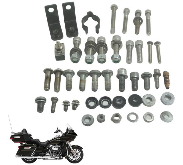 Kit Parafusos Diversos Harley Road Glide Touring 17-19 Orig