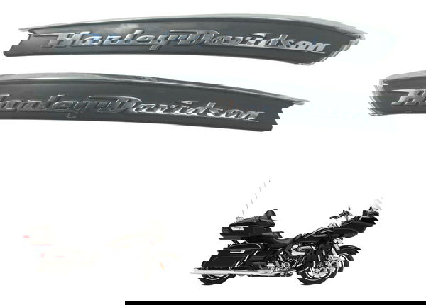 Par Emblema Tanque Harley Road Glide Touring 17-19 Original