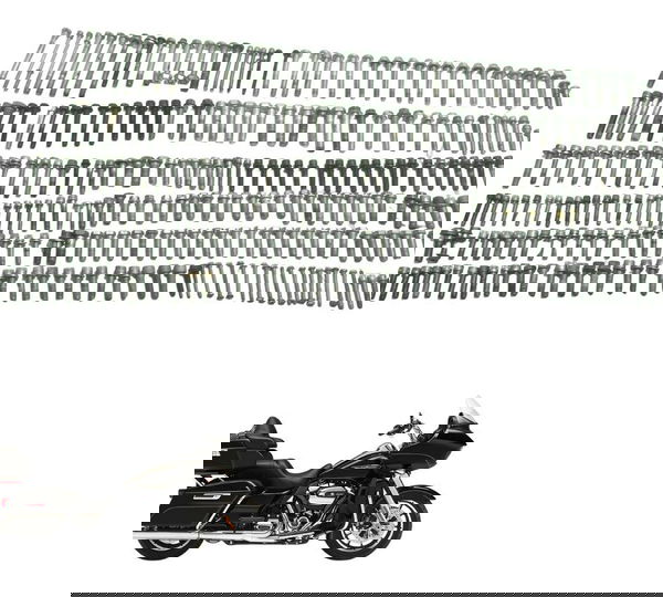 Kit Parafuso Diversos Harley Road Glide Touring 17-19 Orig