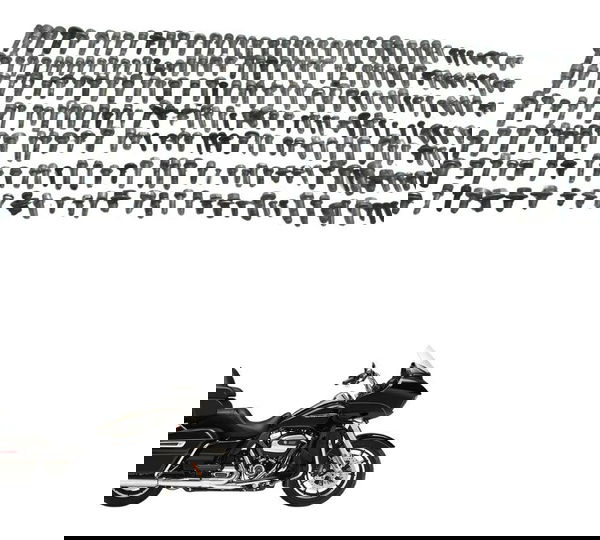 Kit Parafuso Diversos Harley Road Glide Touring 17-19 Orig