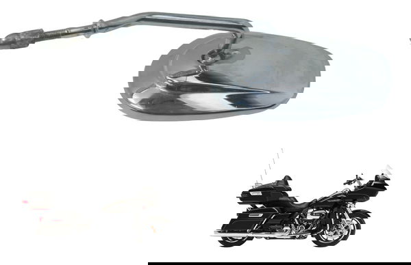 Espelho Esq C/ Avaria Harley Road Glide Touring 17-19 Orig