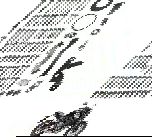 Kit Parafuso Diversos Honda Cb 650 R 20-24 Original