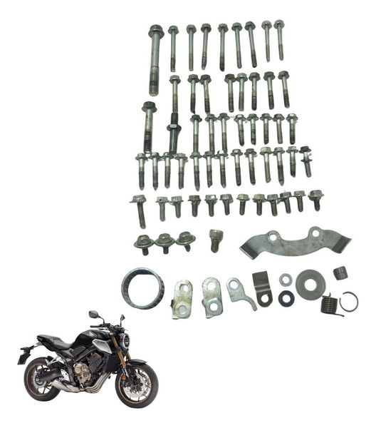 Kit Parafuso Motor Diversos Honda Cb 650 R 20-24 Original