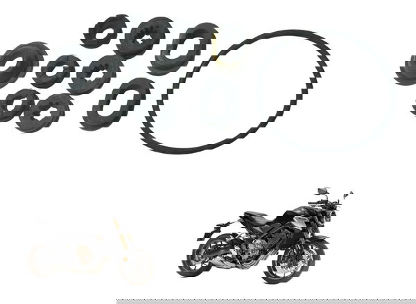 Kit Coxim Diversos Honda Cb 650 R 20-24 Original