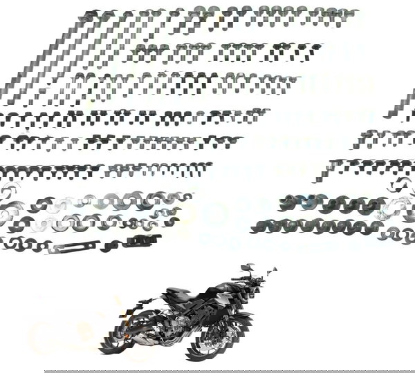 Kit Parafuso Diversos Honda Cb 650 R 20-24 Original