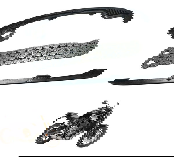 Kit Guia Tensor Corrente Comando Honda Cb 650 R 20-24 Origin