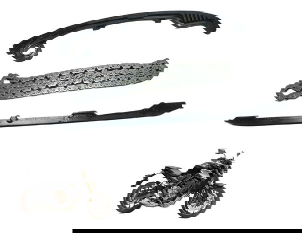 Kit Guia Tensor Corrente Comando Honda Cb 650 R 20-24 Origin