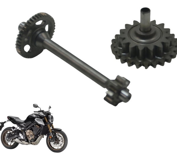 Par Engrenagem Redução Partida Honda Cb 650 R 20-24 Original