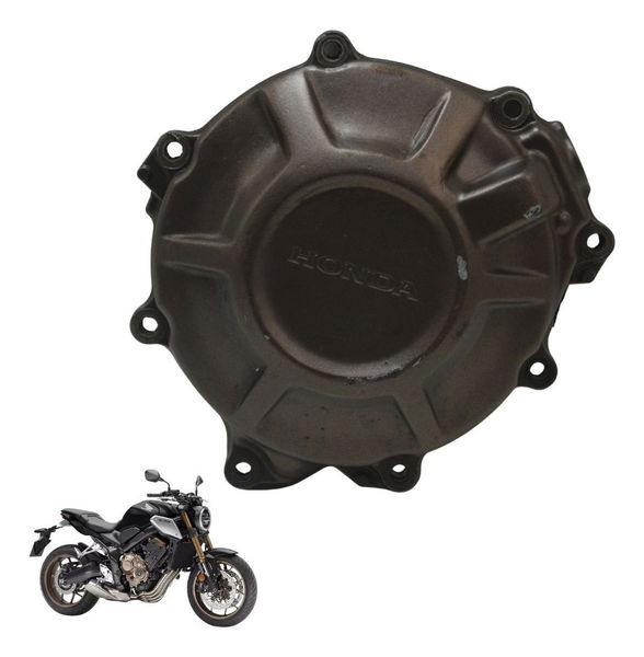 Tampa Motor Estator Reparado Honda Cb 650 R 20-24 Original Marrom