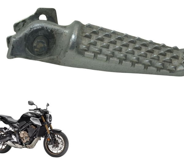 Pedaleira Traseira Esquerda C/deta Honda Cb 650 R 20-24 Orig