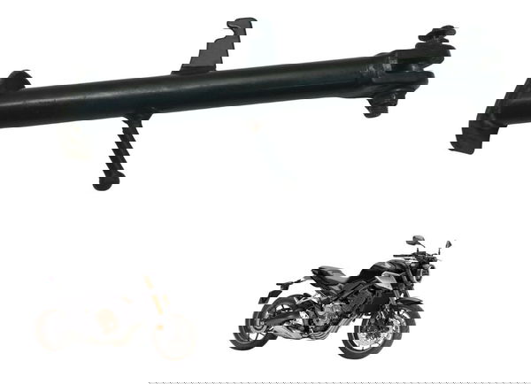 Pedal Descanso Lateral C/detalhes Honda Cb 650 R 20-24 Origi