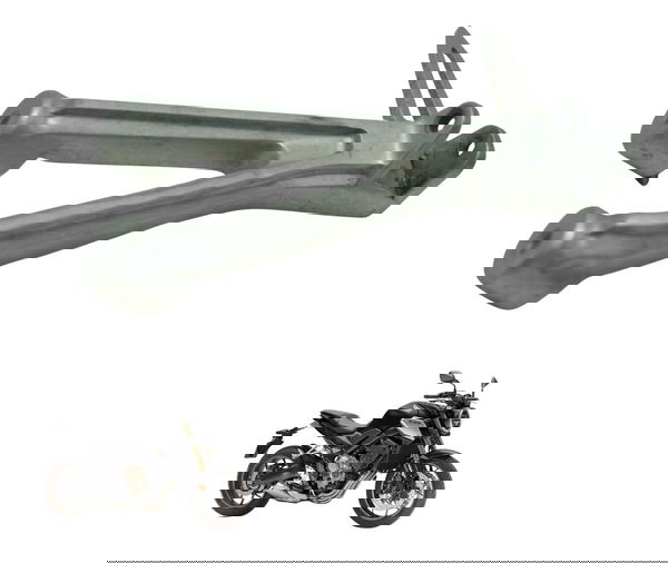 Suporte Pedaleira Traseira Esq Honda Cb 650 R 20-24 Original