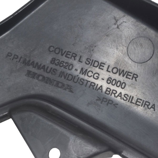 Tampa Inferior Esquerda Honda Nx 400i Falcon 13-15 Original