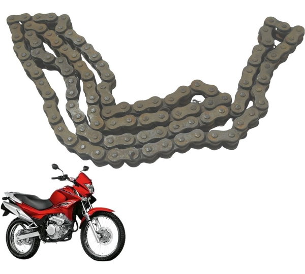 Corrente Transmissão Kmc Honda Nx 400i Falcon 13-15 Original