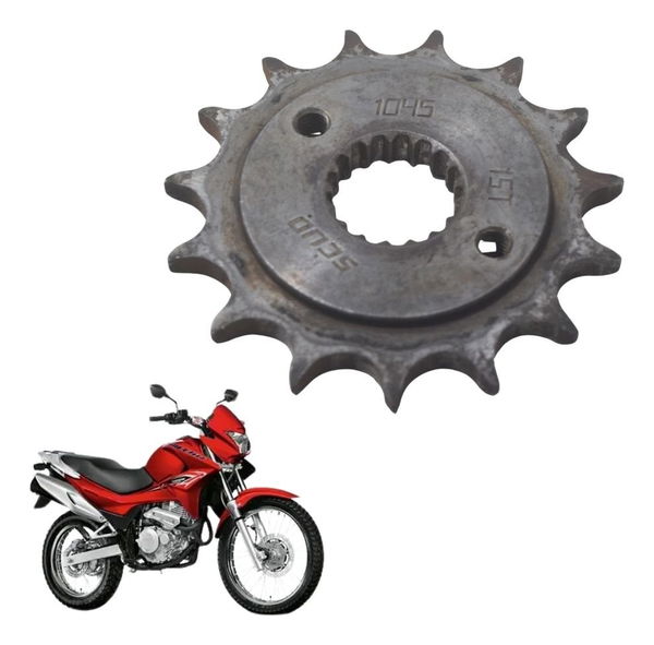 Pinhão 15 Dentes Scud 1045 Honda Nx 400i Falcon 13-15