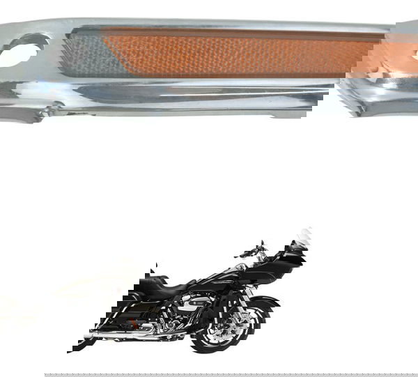 Acabamento Alforge Esq Avari Harley Road Glide Touring 17-19