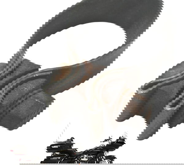 Abraçadeira Escape Harley Road Glide Touring 17-19 Original