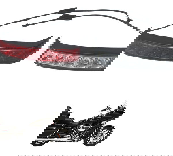 Par Led Alforge S/ Lente Harley Road Glide Touring 17-19