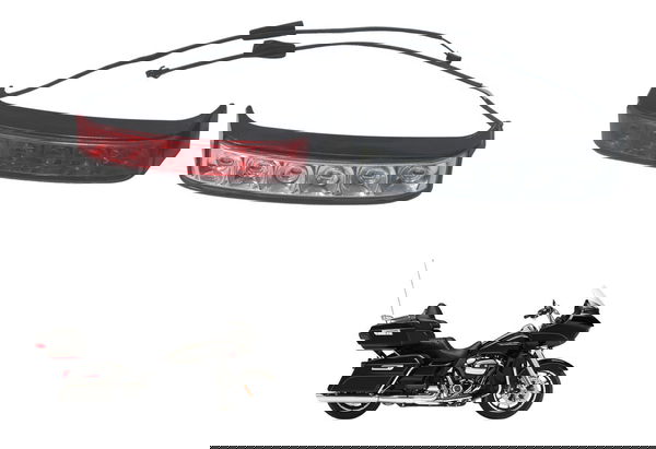 Par Led Alforge S/ Lente Harley Road Glide Touring 17-19