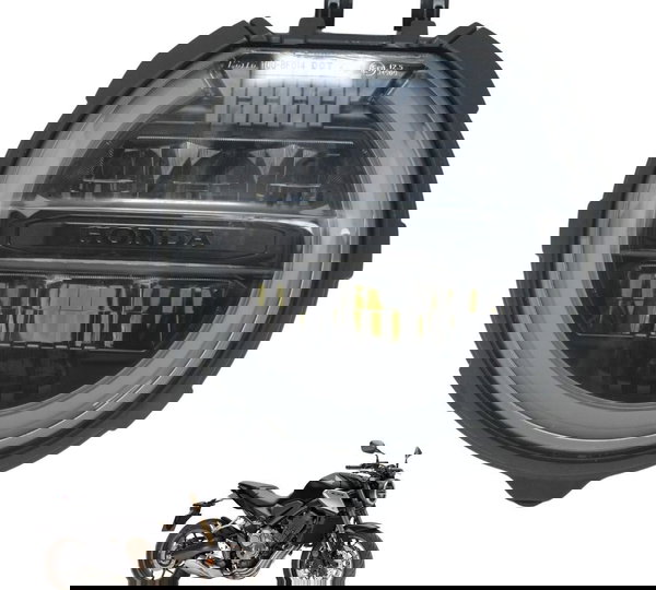 Farol Bloco Óptico Honda Cb 650 R 20-24 Original