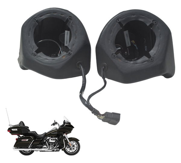Par Caixa Som Tour Pack Det Harley Road Glide Touring 17-19