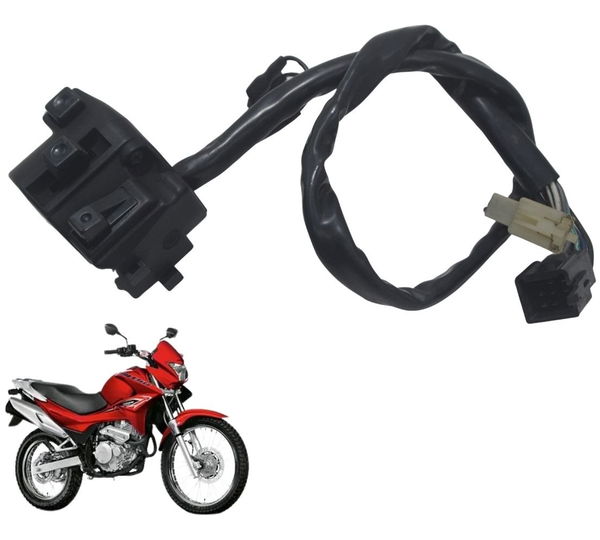 Chave Punho Luz Honda Nx 400i Falcon 13-15 Original