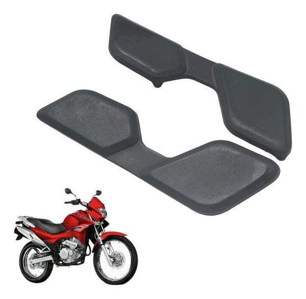 Par Borracha Acabamento Rabeta Honda Nx 400i Falcon 13-15