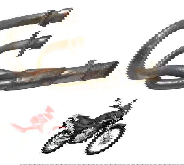 Curva Escapamento Honda Nx 400i Falcon 13-15 Original