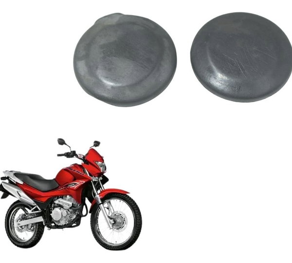 Par Tampa Chassis Eixo Honda Nx 400i Falcon 13-15 Original