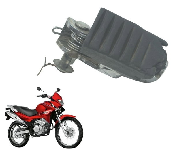 Pedaleira Diant Dir C/detal Honda Nx 400i Falcon 13-15 Origi