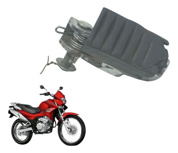 Pedaleira Diant Dir C/detal Honda Nx 400i Falcon 13-15 Origi