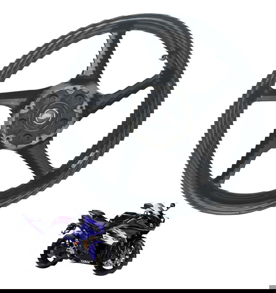 Roda Traseira Yamaha Yzf R1 09-15 Original