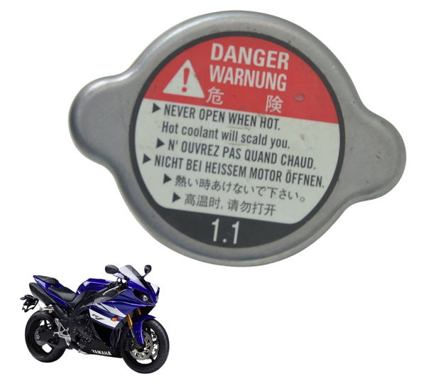 Tampa Radiador Yamaha Yzf R1 09-15 Original