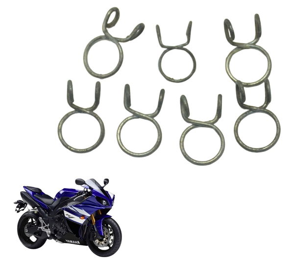 Kit Abraçadeira Mangueira Yamaha Yzf R1 09-15 Original