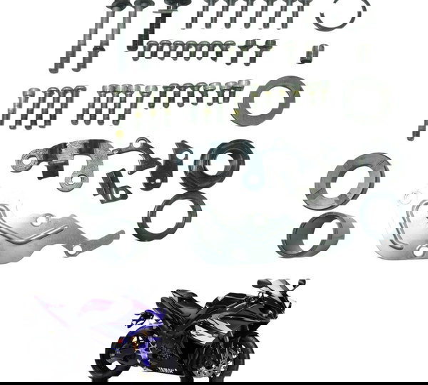 Kit Parafuso Motor Diversos Yamaha Yzf R1 09-15 Original