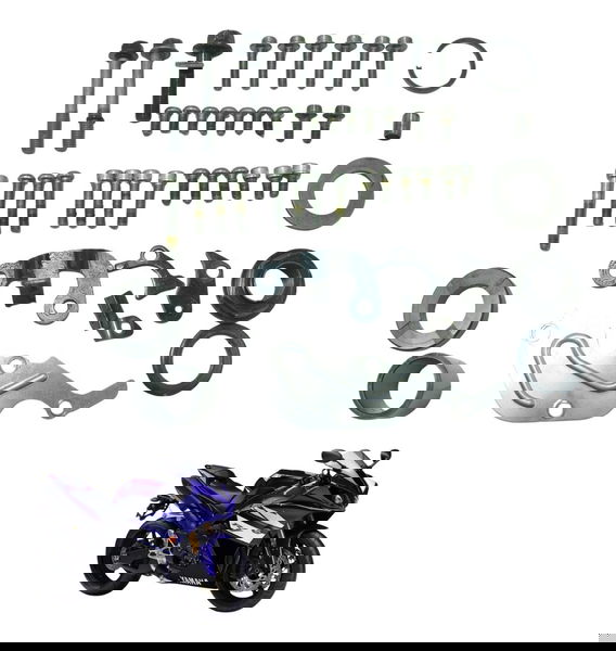 Kit Parafuso Motor Diversos Yamaha Yzf R1 09-15 Original