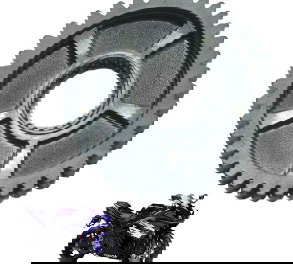 Engrenagem 3ª Marcha Eixo Secundário Yamaha Yzf R1 09-15 Ori