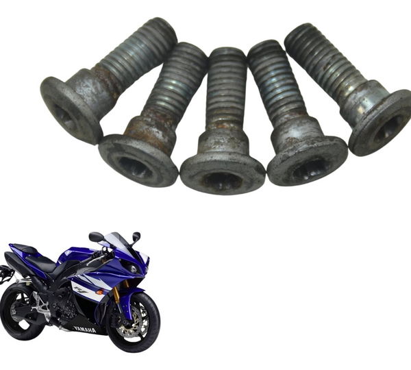 Jogo Parafuso Disco Freio Yamaha Yzf R1 09-15 Original