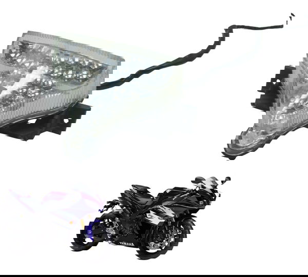 Lanterna Traseira Yamaha Yzf R1 09-15 Original