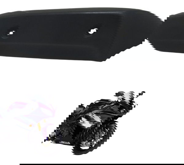 Capa Proteção Ponteira Escape Dir Yamaha Yzf R1 09-15 Orig