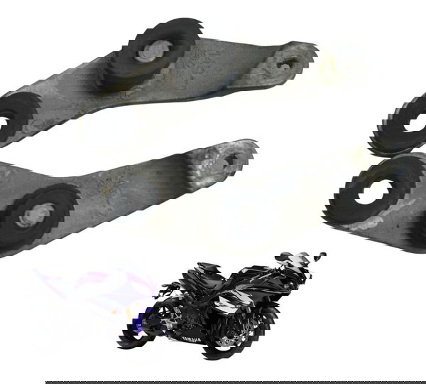 Par Suporte Tanque Yamaha Yzf R1 09-15 Original