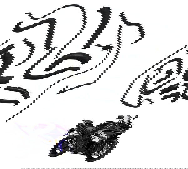 Kit Mangueiras Yamaha Yzf R1 09-15 Original