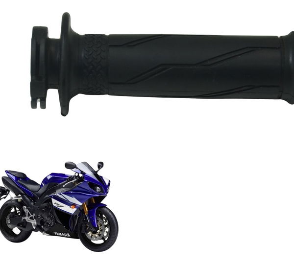 Manopla Direita Acelerador C/ Detal Yamaha Yzf R1 09-15 Orig