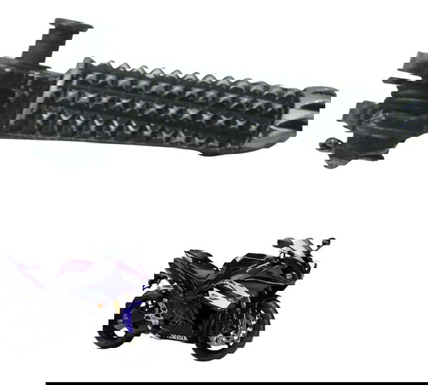 Pedaleira Dianteira Dir C/ Avaria Yamaha Yzf R1 09-15 Orig