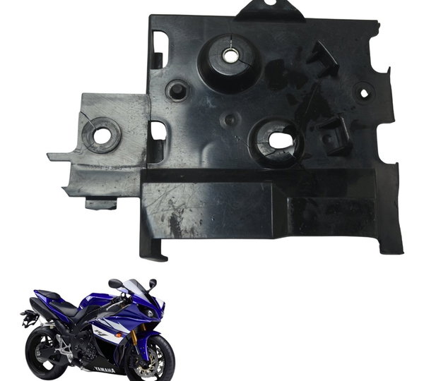 Tampa Caixa Bateria C/ Avaria Yamaha Yzf R1 09-15 Original