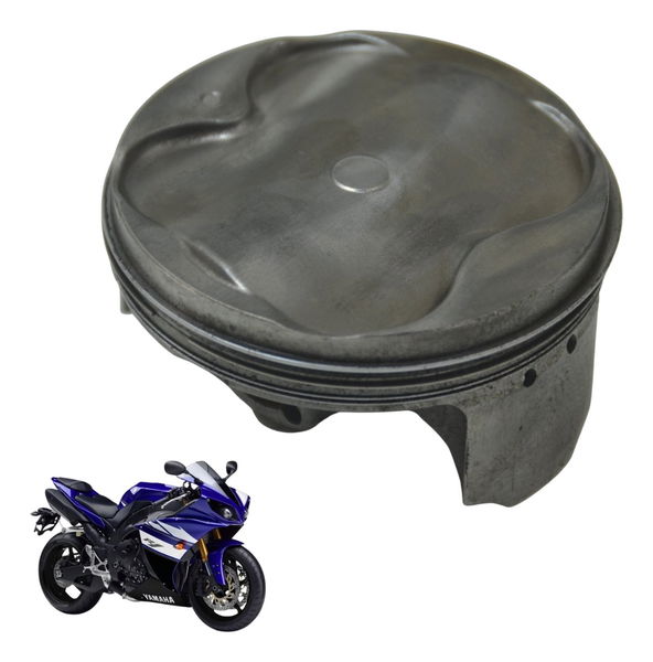 Pistão E Anéis Yamaha Yzf R1 09-15 Original
