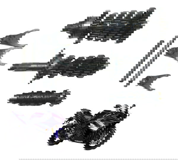 Caixa Marcha Câmbio Yamaha Yzf R1 09-15 Original