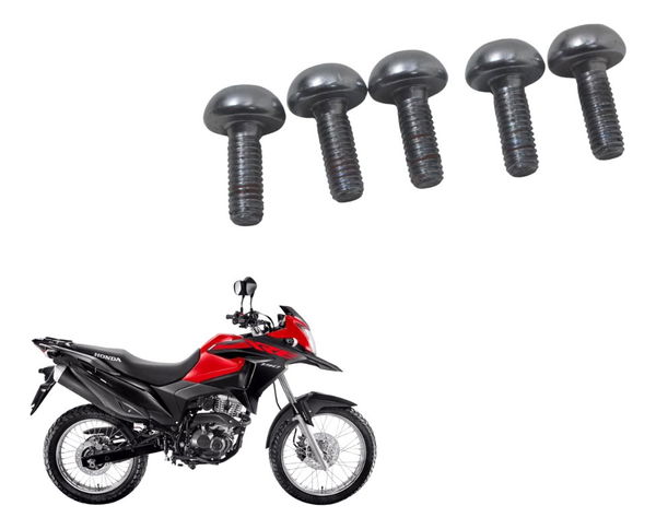 Jogo Parafuso Disco Freio Dianteiro Honda Xre 190 19-24 Orig