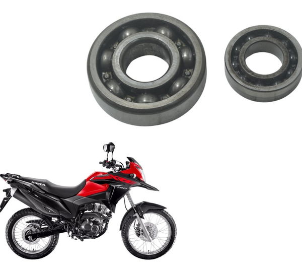 Par Rolamento Motor Honda Xre 190 19-24 Original