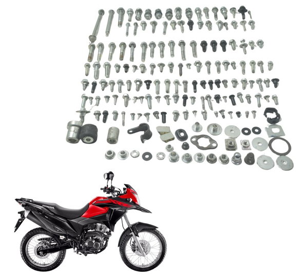 Kit Parafusos Diversos Honda Xre 190 19-24 Original